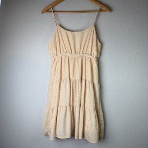 Altar’d State Yellow Spaghetti Strap Sundress Size M